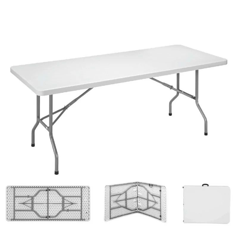 Mesa Drobável EdM - 180cmx74cmx74cm - Aço|EdM|8425998751307 Mesa Drobável EdM - 180cmx74cmx74cm - Aço|EdM|8425998751307