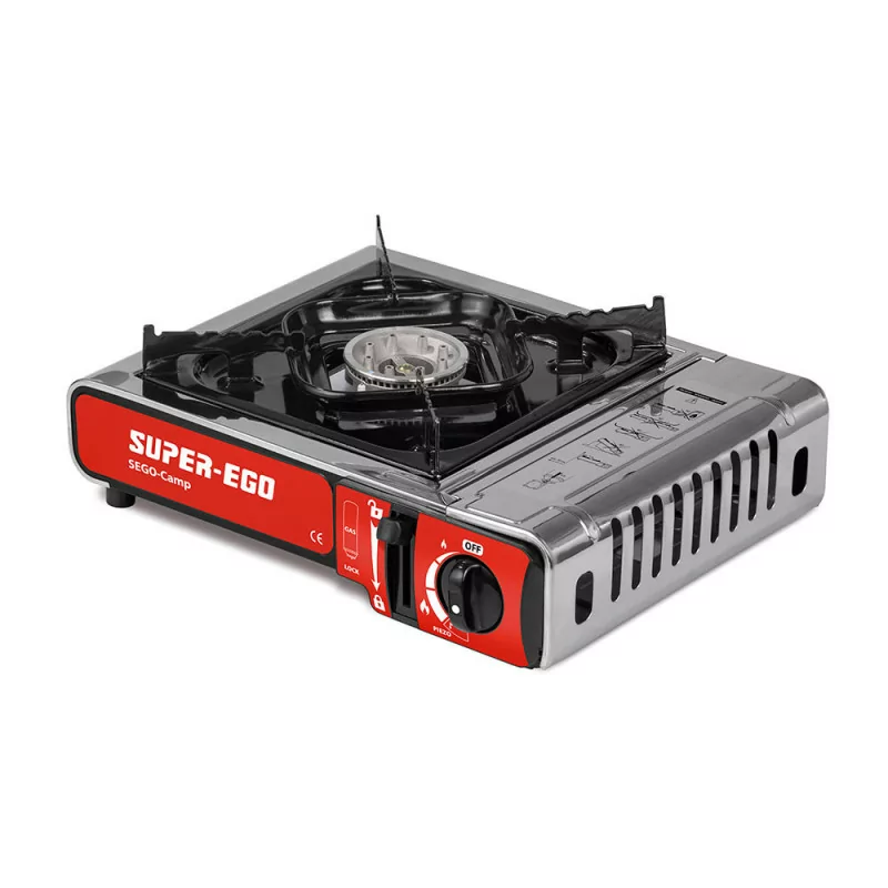 Fogão Portátil a Gás Super Ego - 2200W|EdM|4004625544617 Fogão Portátil a Gás Super Ego - 2200W|EdM|4004625544617