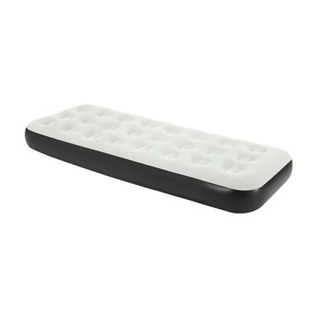 Colchão de Campismo Insuflável - 73x191x22cm - Branco/Preto||5709386897253