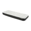 Inflatable Camping Mattress - 73x191x22cm - White/Black