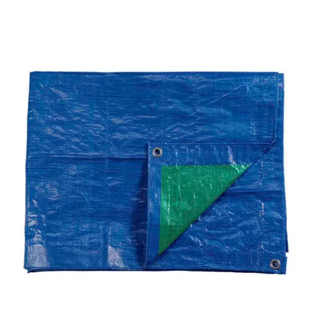 Capa Plástica EdM - 5x8m - Azul/Verde