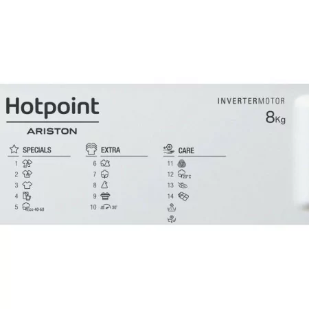 Hotpoint Built-in Washing Machine - 8Kg - 1200RPM - White