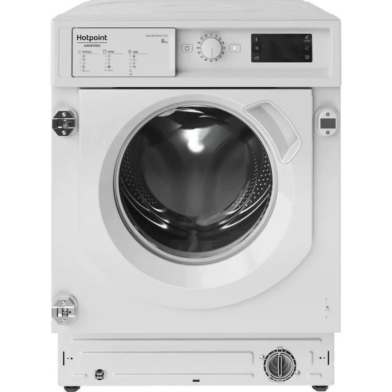 Hotpoint Built-in Washing Machine - 8Kg - 1200RPM - White Hotpoint Built-in Washing Machine - 8Kg - 1200RPM - White