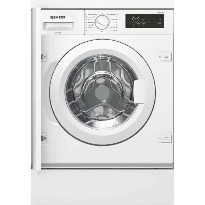 Máquina de Lavar Roupa de Encastre Siemens - 8Kg - 1200RPM - WI14W542ES|Siemens|4242003923085 Máquina de Lavar Roupa de Encastre Siemens - 8Kg - 1200RPM - WI14W542ES|Siemens|4242003923085