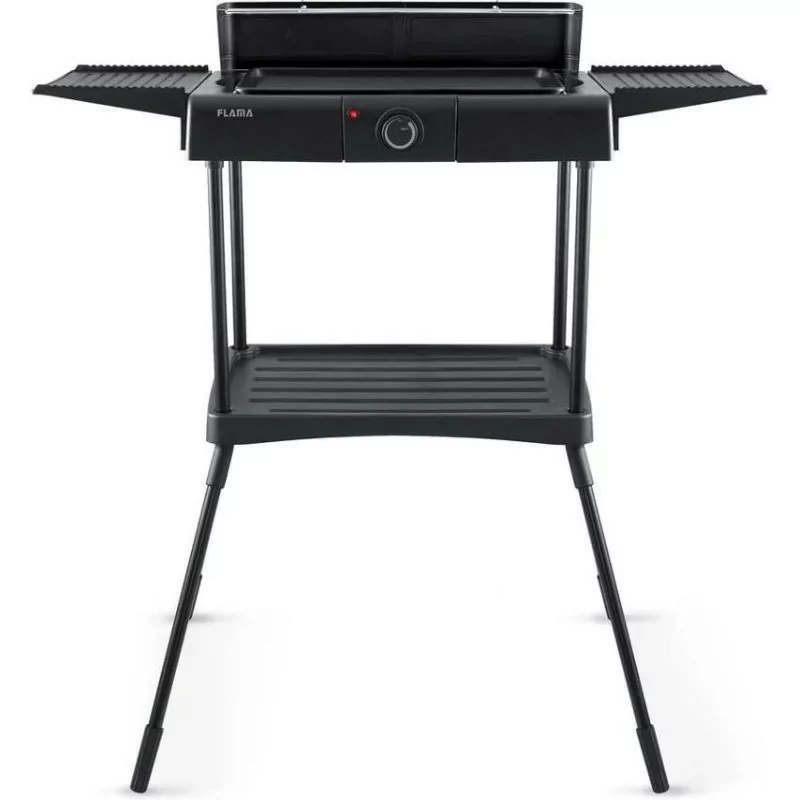 Grelhador Barbecue Flama - 2000W - 42x27cm - Preto|Flama|5601545041029 Grelhador Barbecue Flama - 2000W - 42x27cm - Preto|Flama|5601545041029