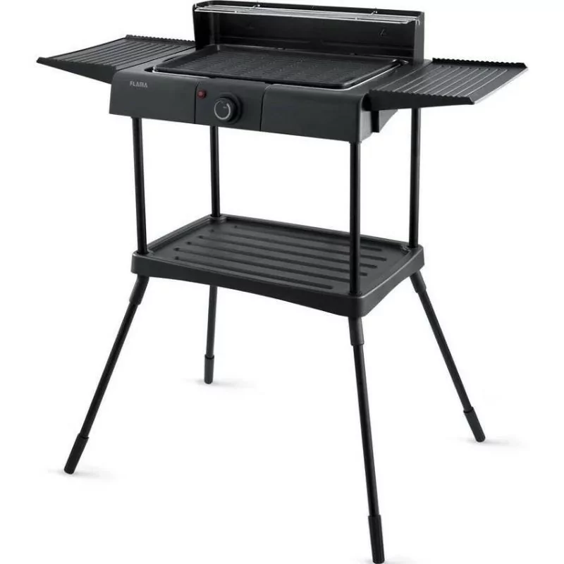 Grill Barbecue Flama - 2000W - 42x27cm - Negro
