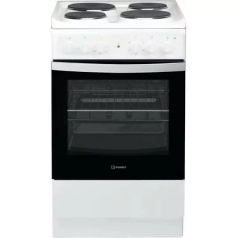 Fogão Elétrico Indesit - 61L - 4 Zonas - Branco - IS5E4KHW/EU|Indesit|8050147562437 Fogão Elétrico Indesit - 61L - 4 Zonas - Branco - IS5E4KHW/EU|Indesit|8050147562437