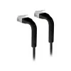 Network Cable RJ45 CAT6 Ubiquiti - Foldable - 0.3M Black