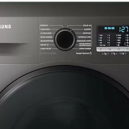 Máquina de Lavar Secar e Roupa Samsung - 9Kg - 1400RPM - Cinza - WD-90-TA-046-BX|Samsung|8806090605192