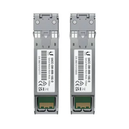 Módulo Ubiquiti - 10G SFP+ - Multi-Mode - Optical - 2Pack|Ubiquiti|0810010076991