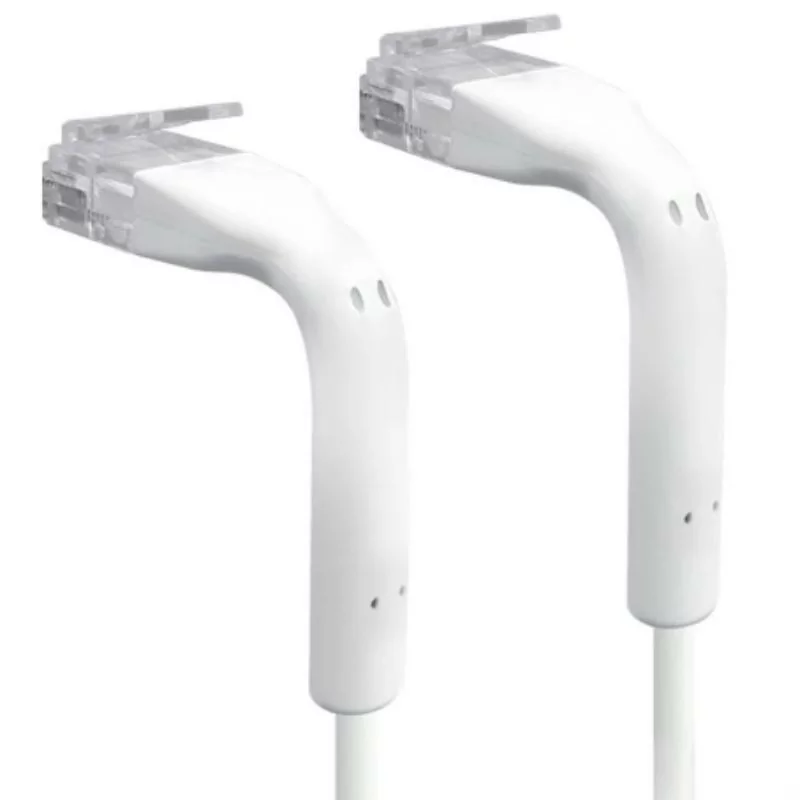 Ubiquiti Network Cable - RJ45 - CAT6 - Foldable - 0.3M - White
