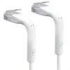 Ubiquiti Network Cable - RJ45 - CAT6 - Foldable - 0.3M - White