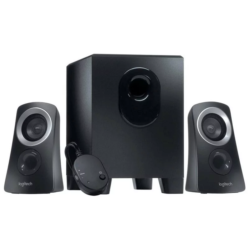 Logitech Speakers - Z313 - 2.1 - 50W Peak / 25W RMS - Black