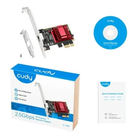 ADAPTADOR CUDY 2.5G PCI EXPRESS ADAPTER PE25