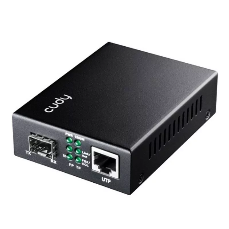 Conversor Fibra Cudy - Gigabit - Ethernet - MC220|Cudy|6971690790462 Conversor Fibra Cudy - Gigabit - Ethernet - MC220|Cudy|6971690790462