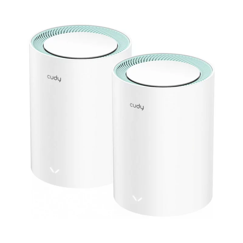 Mesh Cudy System - M1300 - AC1200 - Dual-Band Wi-Fi 5 - Pack 2 Units