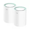 Sistema Mesh Cudy - M1300 - AC1200 - Dual-Band Wi-Fi 5 - Pack 2 Unidades|Cudy|6971690792091