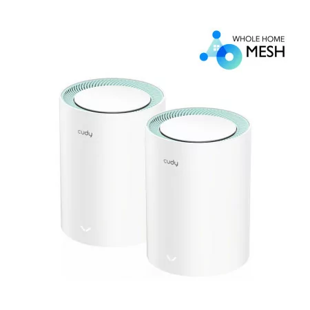 Sistema Mesh Cudy - M1300 - AC1200 - Dual-Band Wi-Fi 5 - Pack 2 Unidades|Cudy|6971690792091