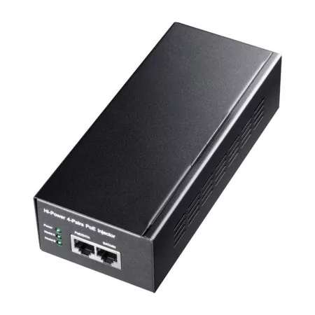 Injetor PoE++ Cudy - 53VDC - 60W - Gigabit - Preto - POE300|Cudy|6971690790585