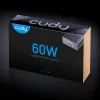 PoE++ Cudy Injector - 53VDC - 60W - Gigabit - Black - POE300