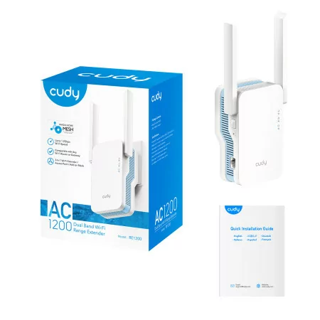 Repetidor Cudy - AX1800 - Dual-Band Wi-Fi 6 - RE1800|Cudy|6971690791872