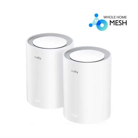 Sistema Mesh Cudy - AX1800 - M1800 - Dual-Band Wi-Fi 6 - Pack 2 Unidades|Cudy|6971690791629