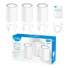 Sistema Mesh Cudy - AX1800 - M1800 - Dual-Band Wi-Fi 6 - Pack 3 Unidades|Cudy|6971690792824