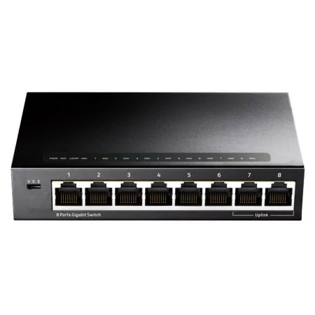 Switch Cudy - 8 Portas Gigabit - UnManaged - GS108|Cudy|6971690790554