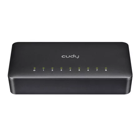 Switch Cudy - 8 Portas Gigabit - UnManaged - GS108D|Cudy|6971690790103