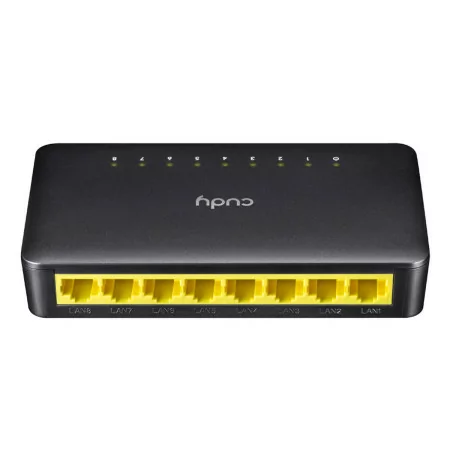 Switch Cudy - 8 Portas Gigabit - UnManaged - GS108D|Cudy|6971690790103
