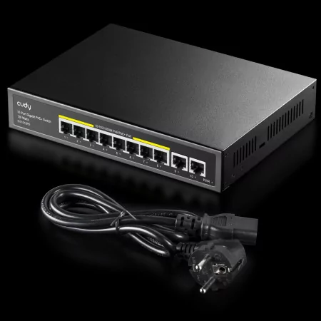 Cudy Switch - 10 Gigabit Ports - UnManaged - GS1010PE