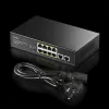 Switch Cudy - 8 Ports 10/100Mbps - UnManaged PoE+ - FS1010PG