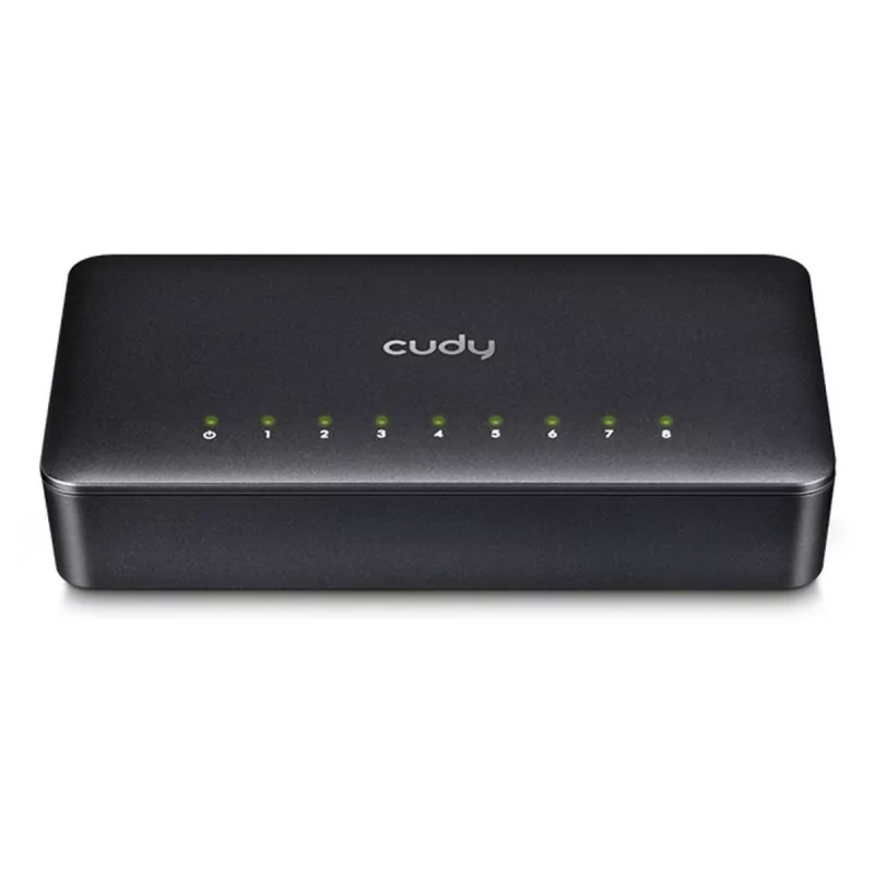 Switch Cudy - 8 Portas 10/100 Mbps - UnManaged - FS108D|Cudy|6971690790042 Switch Cudy - 8 Portas 10/100 Mbps - UnManaged - FS108D|Cudy|6971690790042