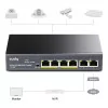 Switch Cudy - 6 Ports 10/100 Mbps - UnManaged PoE+ - FS1006P