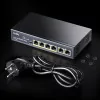 Switch Cudy - 6 Ports 10/100 Mbps - UnManaged PoE+ - FS1006P