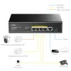 Cudy Switch - 5 Gigabit Ports - UnManaged PoE+ SFP - GS1005PTS1