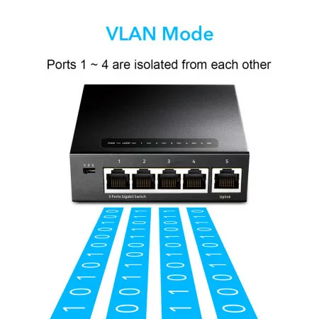 Cudy Switch - 5 Gigabit Ports - UnManaged - GS105