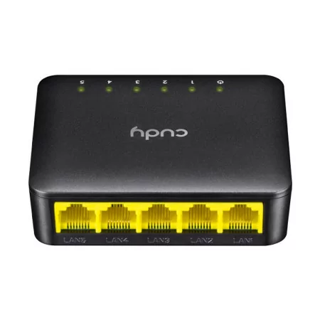 Switch Cudy - 5 Portas Gigabit - UnManaged - GS105D|Cudy|6971690790097