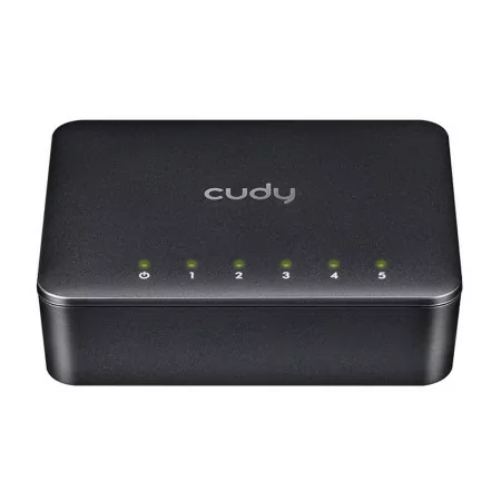 Switch Cudy - 5 Portas 10/100 Mbps - UnManaged - FS105D|Cudy|6971690790035