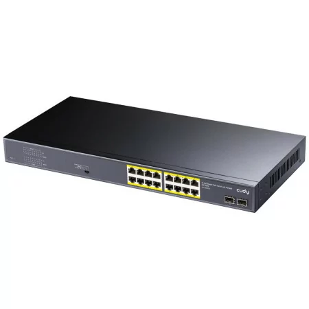 Switch Cudy - 16 Portas Gigabit - UnManaged PoE+ SFP|Cudy|6971690791131