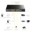 Switch Cudy - 16 Ports 10/100 Mbps - UnManaged - Poe+ SFP - FS1018PS1