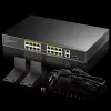 Switch Cudy - 16 Ports 10/100 Mbps - UnManaged - Poe+ SFP - FS1018PS1