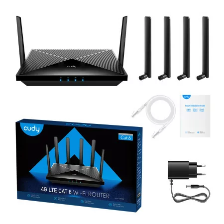Router Cudy - AC1200 - Dual-Band Wi-Fi 5 - 4G LTE - LT700|Cudy|6971690792886
