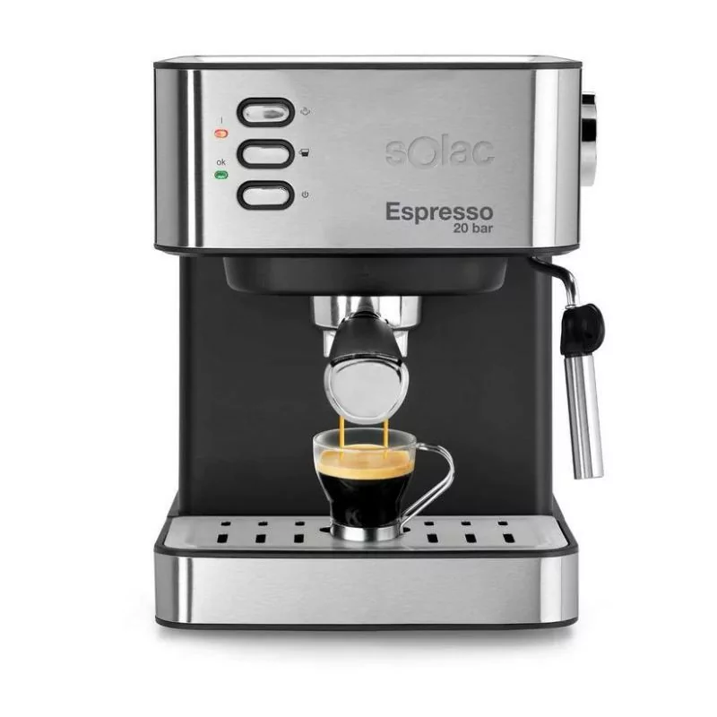 Máquina De Café Expresso Solac - 850W - CE4481||8433766201084 Máquina De Café Expresso Solac - 850W - CE4481||8433766201084
