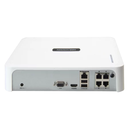Hikvision Video Surveillance Kit - Pack - 4 Surveillance Cameras HWI-B121H-M - Full HD PoE Recorder HWN-2104H-4P