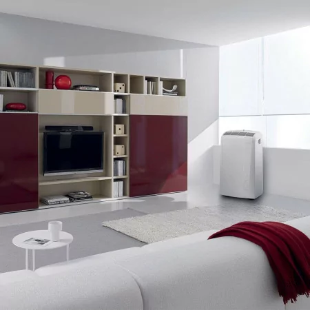 DeLonghi Portable Air Conditioner - 9400 BTUs - White - PAC N82 ECO