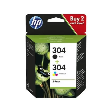 Tinteiro HP - Tricolor + Preto - 3JB05AE|HP|0192545191432