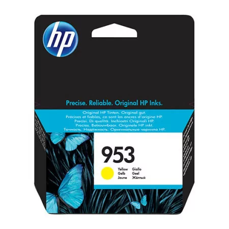 Tinteiro HP - 953 Amarelo - 630 Páginas - F6U14AE|HP|0725184104046