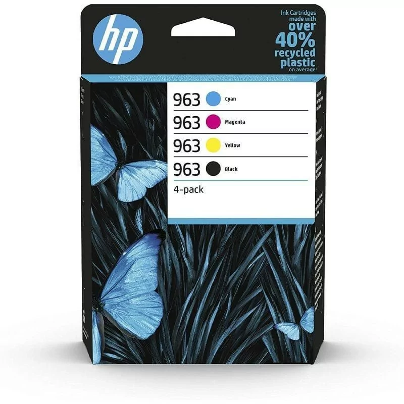 Tinteiros HP - Tricolor + Preto - 6ZC70AE|HP|0195122352219 Tinteiros HP - Tricolor + Preto - 6ZC70AE|HP|0195122352219