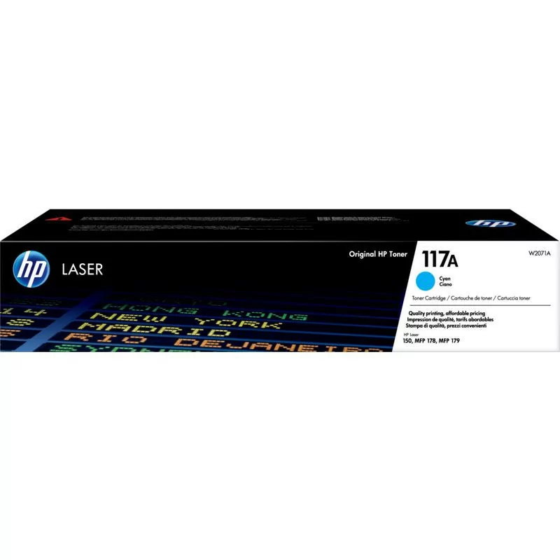 HP Toner - Blue - 700 Pages - 117A